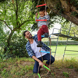 6.6 Ft Climbing Rope Ladder for Kids, Climbing Ladder Hanging Rope Ladder for Indoor Play Set and Outdoor Tree House, Playground Swing Set and Ninja Slackline