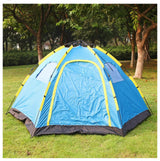 6 PERSON INSTANT POP UP CAMPING TENT SETS UP IN SECONDS HIKING CAMPING FISHING