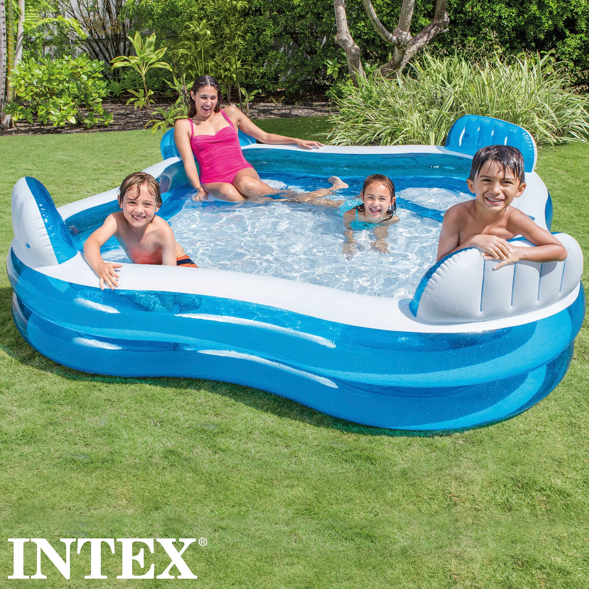 Intex Swim Center Family Lounge Pool