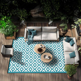 Nirvana Premium Grade Stain Proof Reversible Plastic Outdoor Rug (180 x 270 CM)