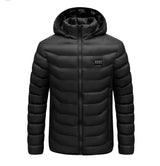 Heated Warm Winter Warm Electric USB Jacket Heating Coat Thermal Men Women