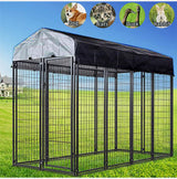 Universal Dog Kennel Pet House Enclosure Sturdy& Strong Run Cage Playpen Barrier