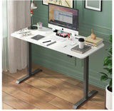 Electric Standing Desk Adjustable Height Sit Stand Workstation white