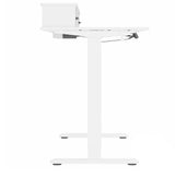 Electric Standing Desk Adjustable Height Sit Stand Table 120cm White