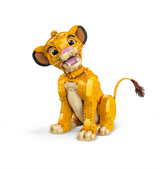 LEGO ǀ Disney Young Simba The Lion King, Collectible Animal Figure Building Set for Adults, Nostalgic Movie Memorabilia for Women, Men, and Fans 43247