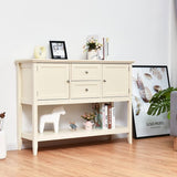 Buffet Sideboard Cabinet Kitchen Cupboard Storage Shelf Hall Entry Side Table