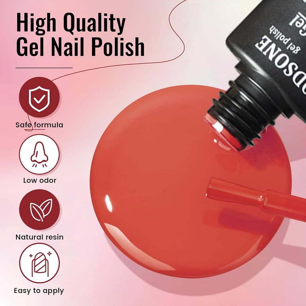 Gel Nail Polish Kit with U V Light 32 Colors Gel Polish Nail Kit Soak Off Gel Nail Set Manicure Tools Nail Gel Kit Gifts for Women