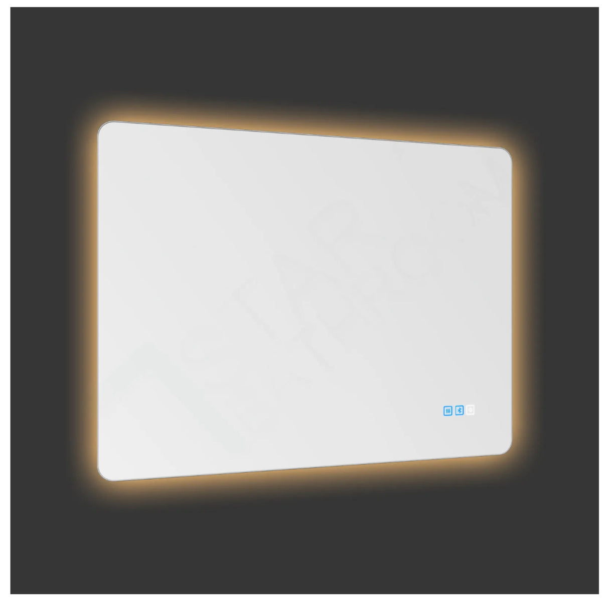 Touch LED Light Bluetooth Bathroom Makeup Wall Mirror Defog 600x800 600x1000mm