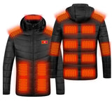 Heated Warm Winter Warm Electric USB Jacket Heating Coat Thermal Men Women