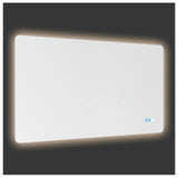 Touch LED Light Bluetooth Bathroom Makeup Wall Mirror Defog 600x800 600x1000mm