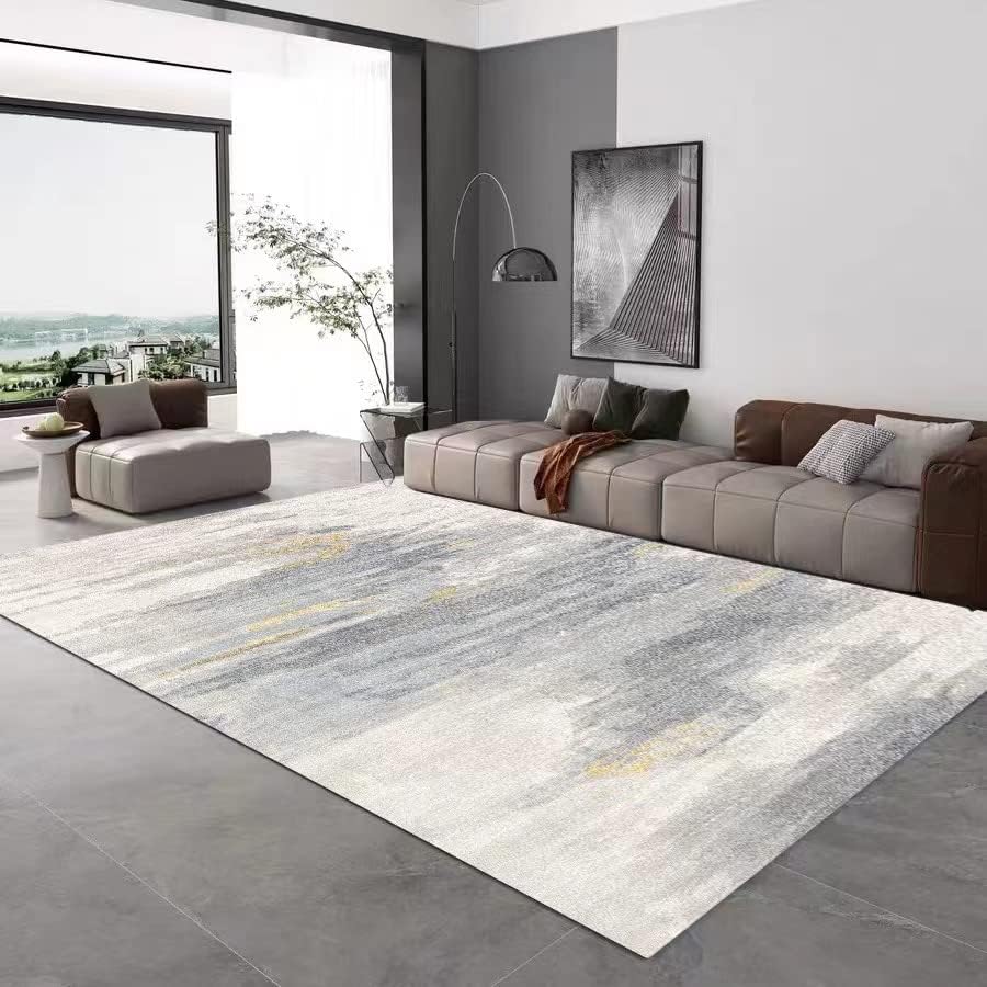 Area Rugs for Living Room Modern Abstract Area Rug Large Washable Rug Soft Touch Short Pile Style Carpet Area Rugs Non Shedding for Living Room, Bedroom, Kids Room