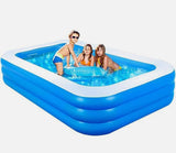 Inflatable Paddling Pool for Kids & Adults - Backyard Swim Centre 260cm