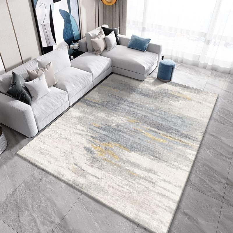 Area Rugs for Living Room Modern Abstract Area Rug Large Washable Rug Soft Touch Short Pile Style Carpet Area Rugs Non Shedding for Living Room, Bedroom, Kids Room