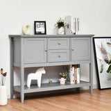 Buffet Sideboard Cabinet Kitchen Cupboard Storage Shelf Hall Entry Side Table