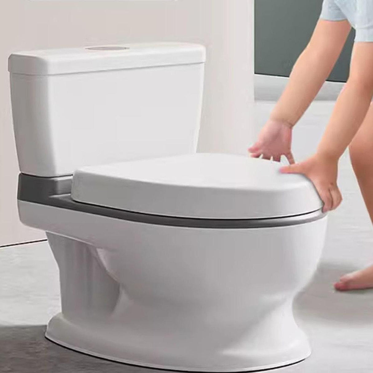 Baby Potty Toilet Non Slip Real Potty Realistic Toilet Ids Potty Chair Infants Toilet Seat for Baby Kids Infants Boys Girls