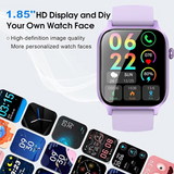 Smart Watch 2024 for Men Women 1.85 inch Bluetooth Call Smartwatch Health Diving Watches Relojes Smart Wrist Watch