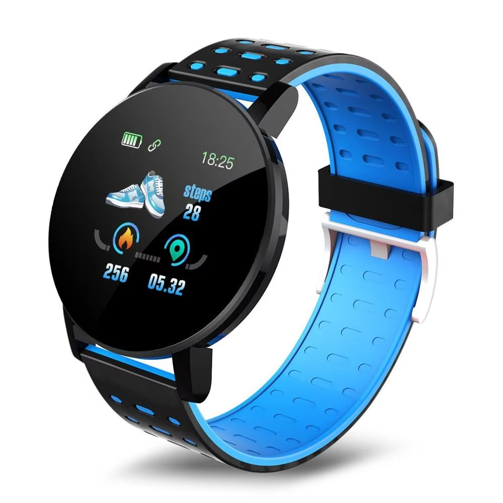 119S Smartwatch Bluetooth Smart Watch Men Blood Pressure Women Smart Band Clock Sports Fitness Tracker Watch For Android IOS