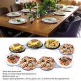 Rotating Dining Table Tray Food Serving Lazy Susan Tray Rotating Meal Tray Food Serving Turntable For Home Restaurant Kitchen