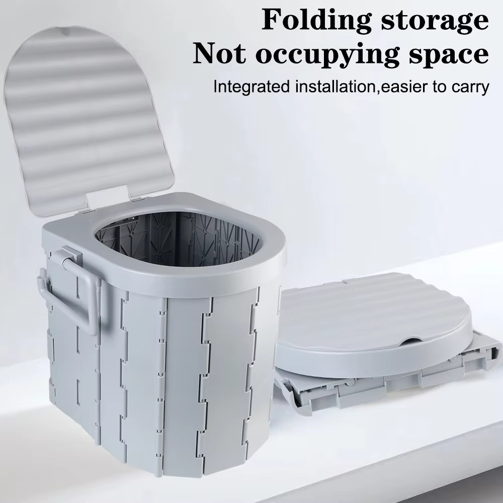 Car Toilet Camping Portable Integrated Easy Folding Outdoor Toil et Self Driving Travel Car Emergency Toilet