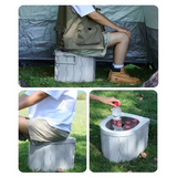 Car Toilet Camping Portable Integrated Easy Folding Outdoor Toil et Self Driving Travel Car Emergency Toilet