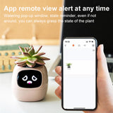 Smart Planter USB Rechargeable Flower Pot Endless Fun Over 49 Rich Expressions 7 Smart Sensors AI Chips Make Raising Plants Easy