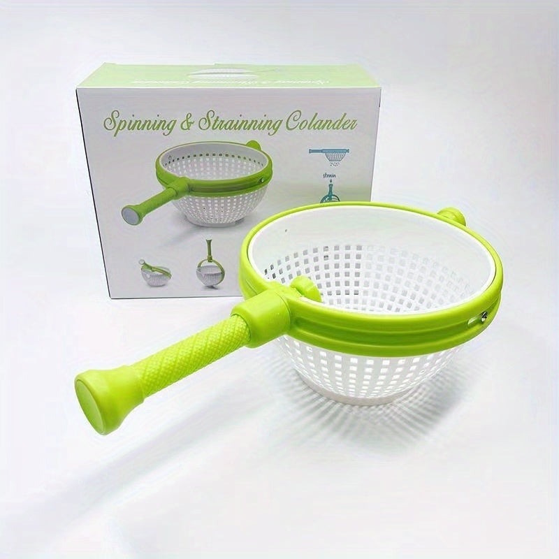 Fruit And Vegetable Dehydrator Household Hand Press Vegetable And Fruit Salad Rotating Cleaning And Dehydration Device