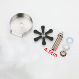 Kitchen Sink Glass Cup Wash Automatic Stainless Steel Pressure Spray Washer Cup Tool Cleaning Faucet Bar Rinser Coffee Pitcher