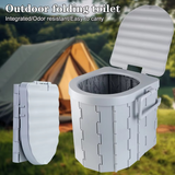 Car Toilet Camping Portable Integrated Easy Folding Outdoor Toil et Self Driving Travel Car Emergency Toilet