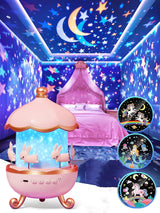 Star Projector for Kids 12 Films Star Lights for Ceiling Projector Baby Night Lamp with Bluetooth Speaker Exquisite Gifts