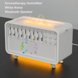 3 in 1 Bluetooth Speaker White Noise Sleep Night Light Humidifier All-in-one Machine Free Combination of 8 Group Nature Sound