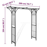 Garden Arch Outdoor Patio Terrace Rose Trellis Car Port Arbour Archway