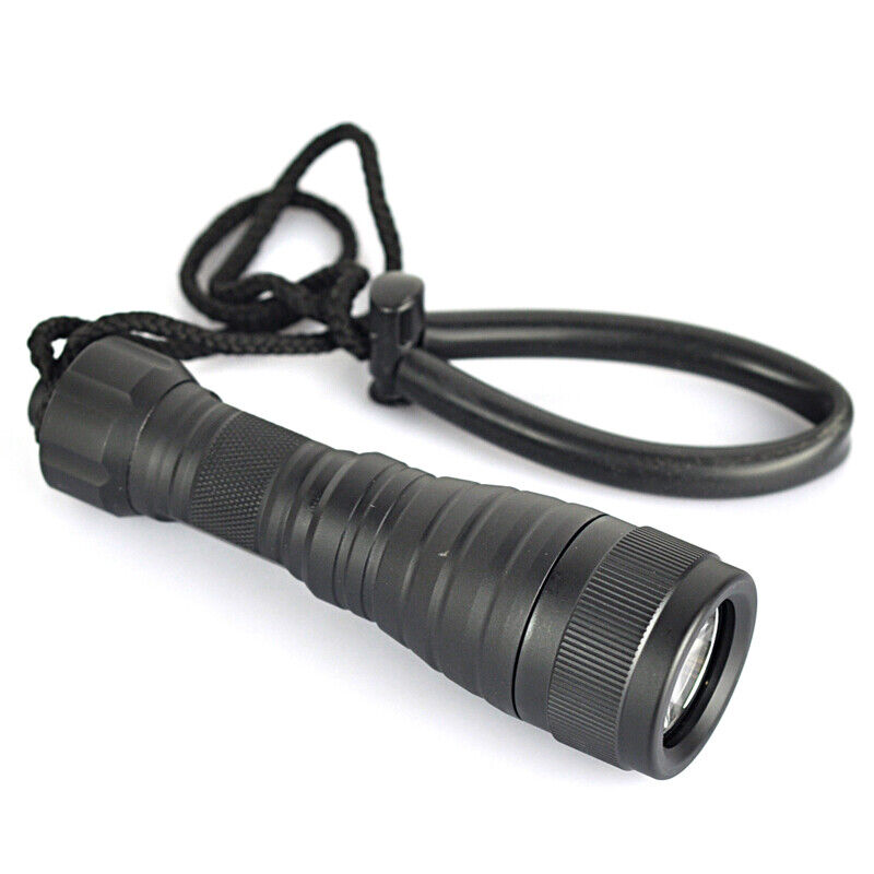 10000LM Waterproof LED Diving Flashlight Underwater Torch Camping Scuba Lamp