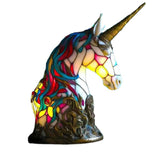 Unicorn Table Lamp Decor Cartoon Night Light Tablescape Decorations Desk Lamp