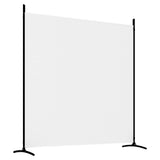 3-Panel Room Divider Living Room Bedroom Partition Privacy Protection Screen Room Separator Folding Dressing Wall White Fabric