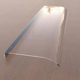 Window Door Awning Canopy, Clear Polycarbonate Hollow Sheet, Patio Canopy Window Awning, Modern Door Canopy