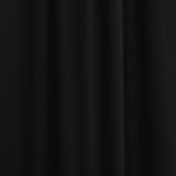 10 feet x 8 feet Polyester Backdrop Drapes Curtains Panels with Rod Pockets - Wedding Ceremony Party Home Window Decorations - Black (DRAPE-5X8-BLACK)