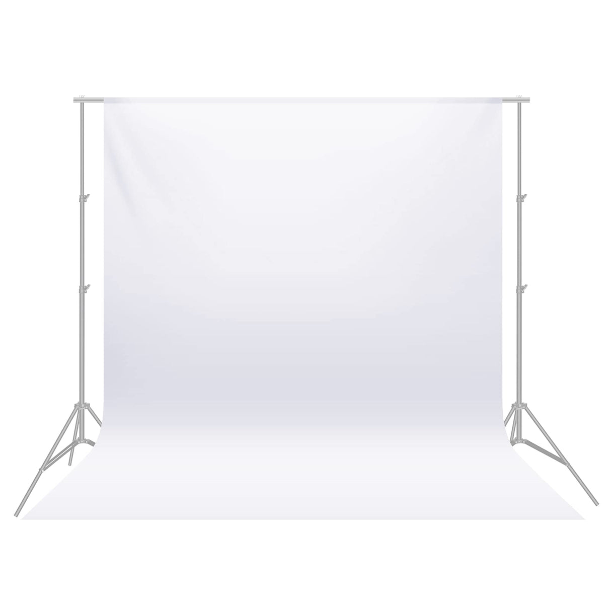 10 x 20FT / 3 x 6M PRO Photo Studio 100% Pure Polyester Collapsible Backdrop Background for Photography,Video and Televison (Background ONLY) - White