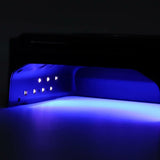 UV Nail Lamp, Professional Portable Rechargeable 72W UV LED Nail Dryer for Gel Polish, Ultra Fast Gel Nail Dryer 36 LED UV Curing Lamp for Resin Curing & Gel Nail Dryer with 4 Timer Setting