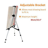 Artist Easel Aluminum Field Easel Stand with Bag for Table-Top/Floor