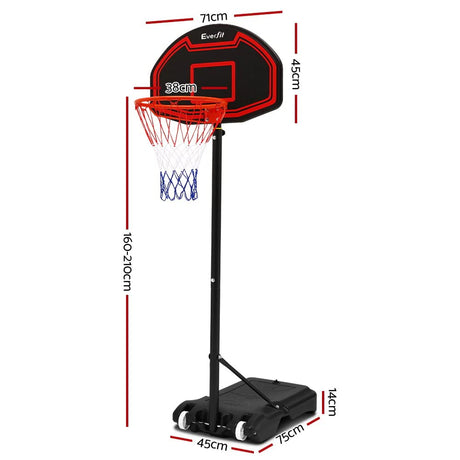 Everfit Basketball Hoop Stand System