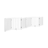 Foldable Dog Gate Wooden Pet Fence