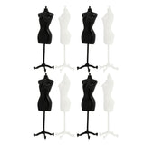 Dress Form Mannequin 8Pcs Doll Dress Doll Dress Form Doll Dress Form Mannequin Doll Dress Mannequin Form Miniature Mannequin Sewing Mannequin