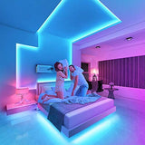 20m Bluetooth LED Light Strip,Inscrok LED String Lights, LED Strip Light Controlled by Smart Phone APP,Music Sync LED Lights Strip for Bedroom Decor, Room Decor, Children's Room