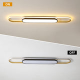 Linear Ceiling Light Modern LED Ceiling Lamp Dimmable Acrylic Ceiling Lighting Fixture with Remote Control for Kitchen Dining Room Cloakroom Hallway(48W/110CM L)