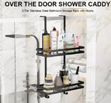 Stainless Steel Bathroom Shower Shelf Hanging Storage shower caddy