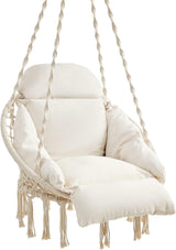 Hanging Chair, Swing Chair with Cushion, Holds up to 264 lb