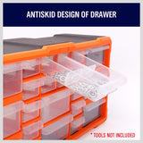 22 Drawers Storage Cabinet Tool Box Bin Organizer