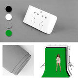 Photography Studio Green Screen Backdrop Background Stand Kit