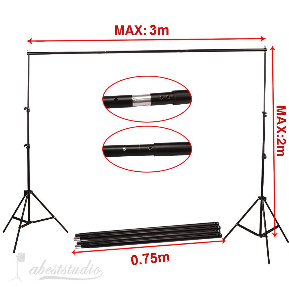 Abeststudio Photo Studio LED Light Softbox Continuous Lighting Kit