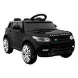 RIGO Kids Ride On Car RANGE ROVER Licensed Inspired Toy Car Remote Control-Black